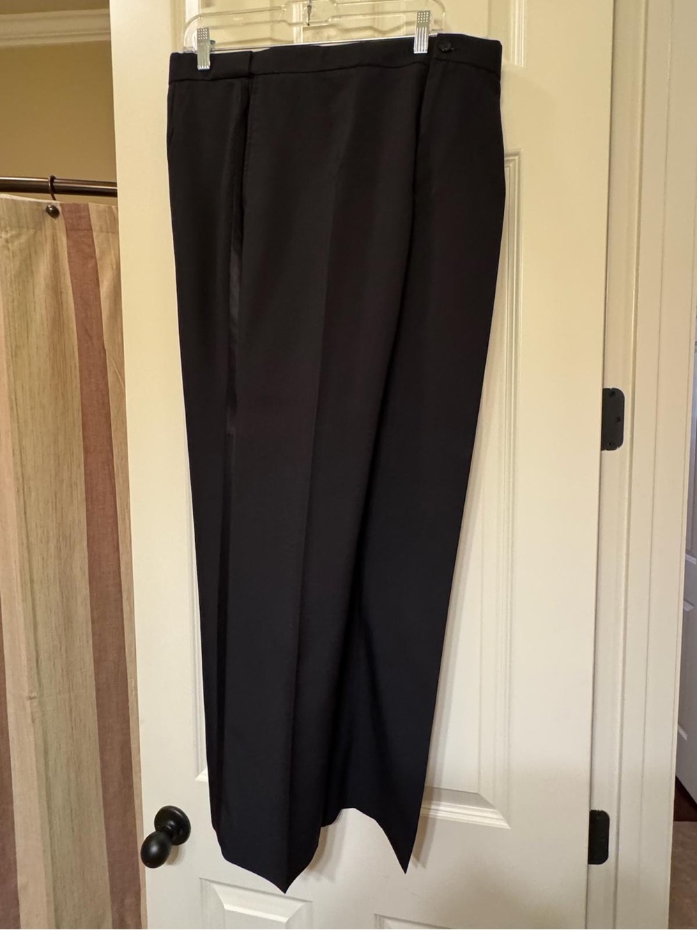 Unlisted Black Wide Leg Dress Tuxedo Pants